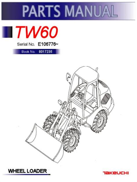 Takeuchi TL8 Manuals 